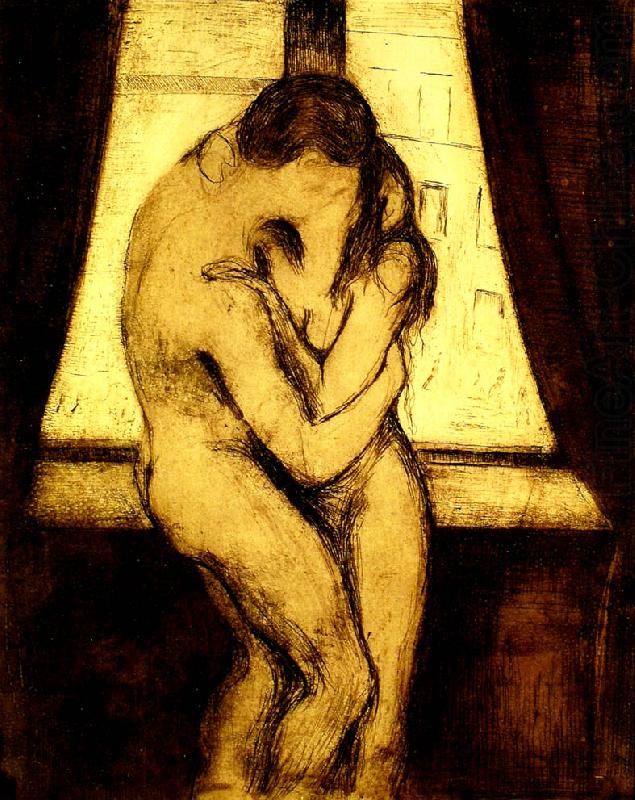 kyssen, Edvard Munch